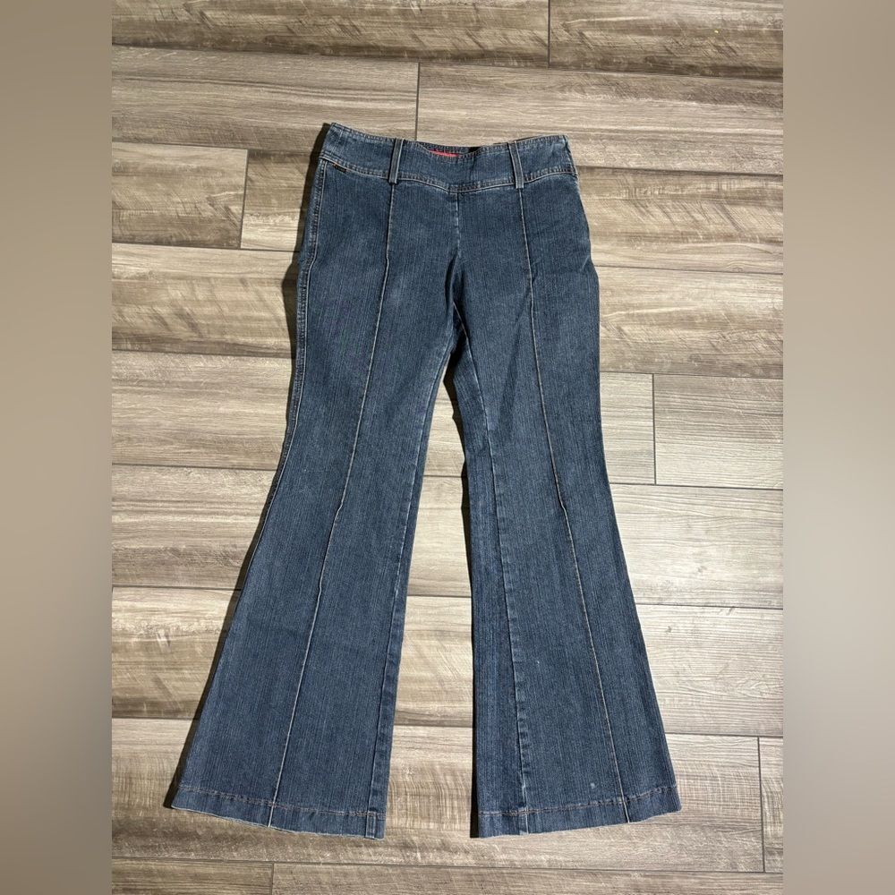 Guess Dark Blue Denim Flare Jeans